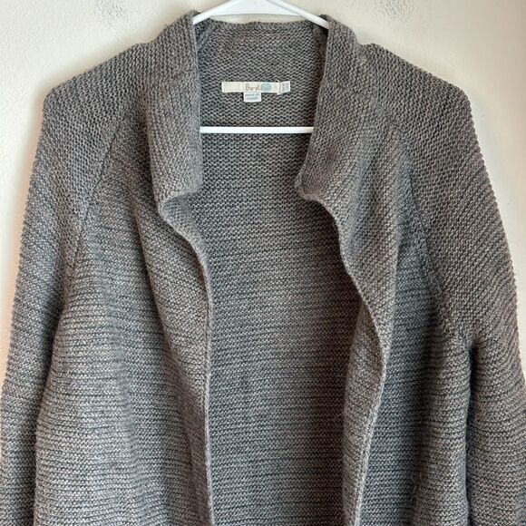 Boden Women’s Alpaca Wool blend knit cardigan sweater gray long sleeve size 6! - Picture 1 of 11